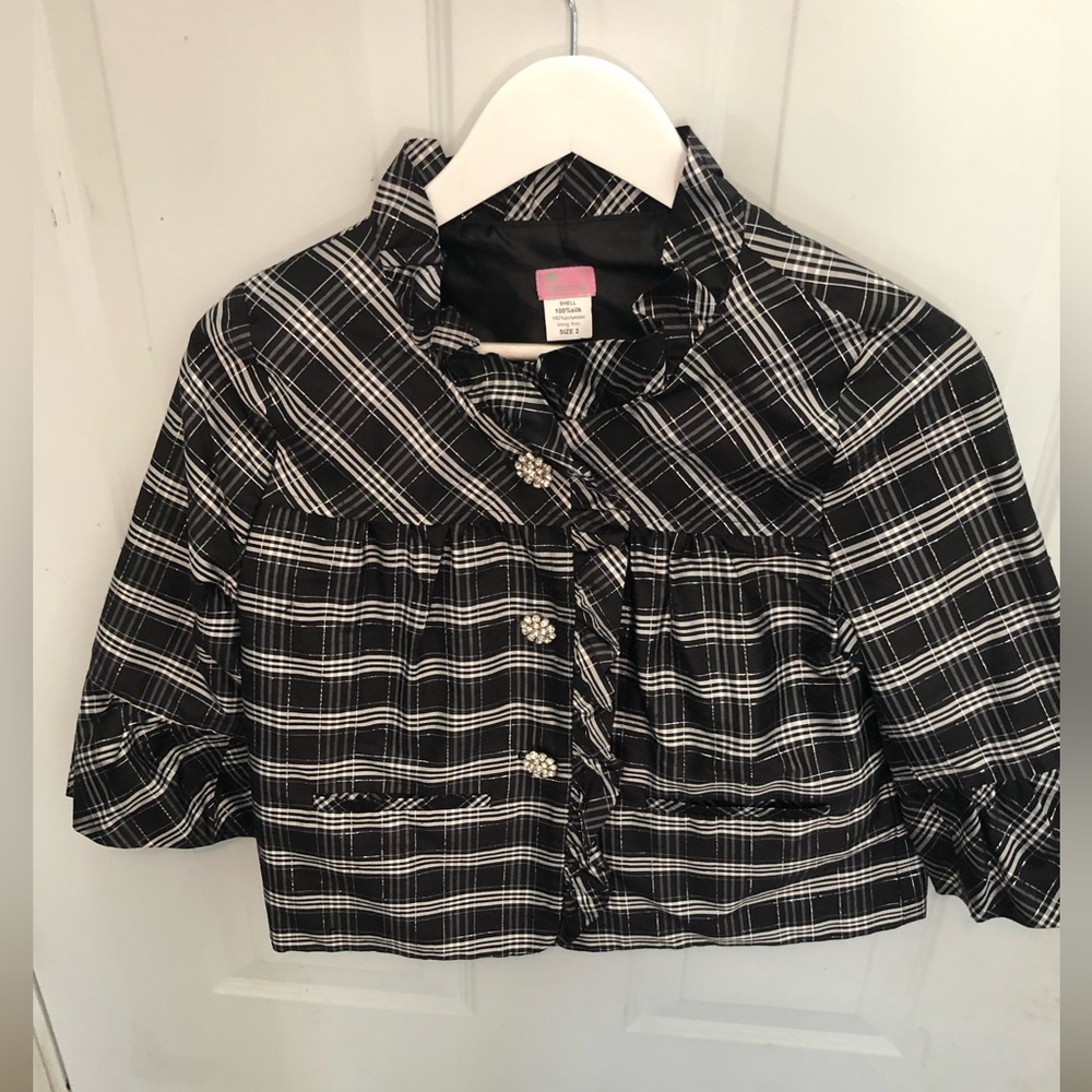 Molly B Silk Short Jacket